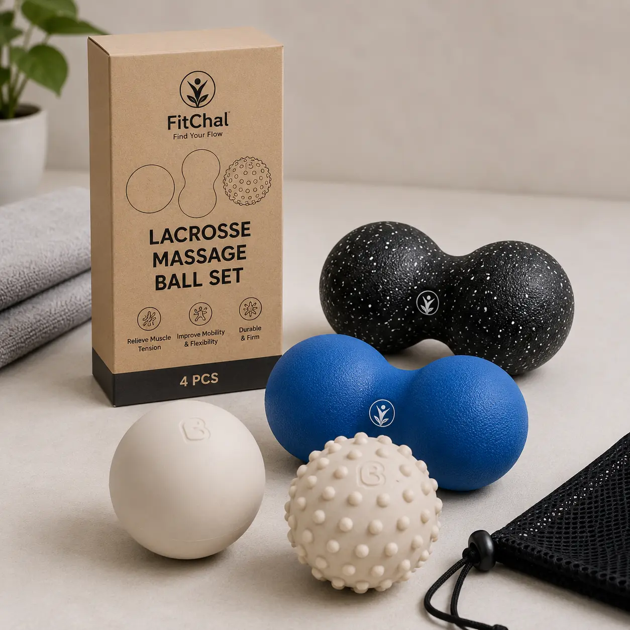 Lacrosse Massage Ball Set