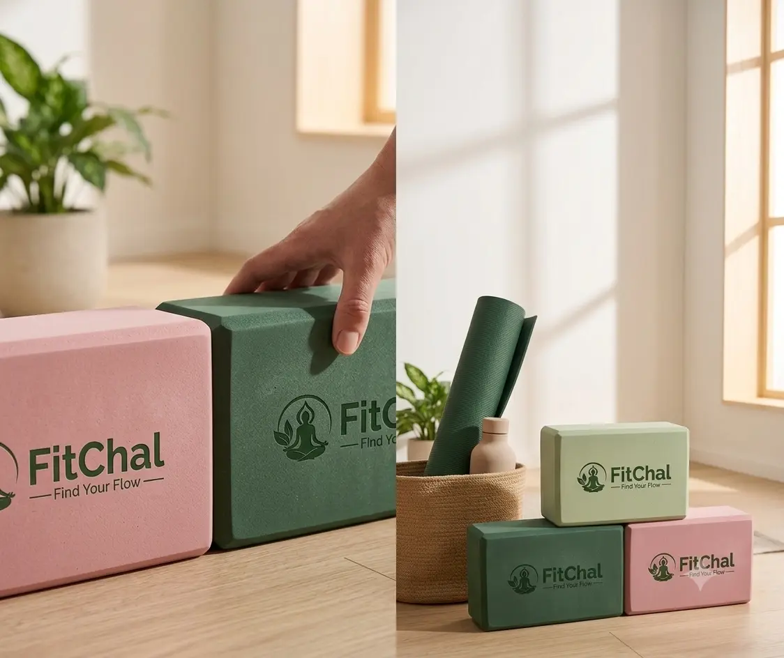 High-Density EVA Foam Yoga Block