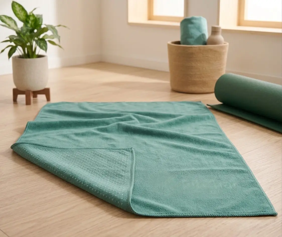 Non-Slip Microfiber Hot Yoga Towel